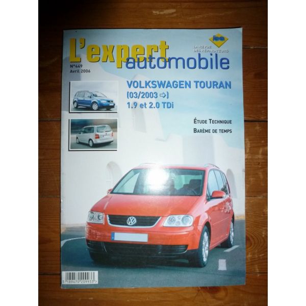 Touran 03- Revue Technique Volkswagen