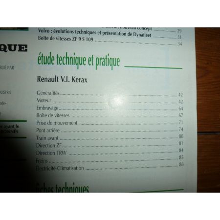 Kerax Revue Technique PL Renault