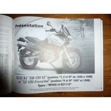 ER-5 XF650 DR650 Revue Technique moto Kawasaki Suzuki