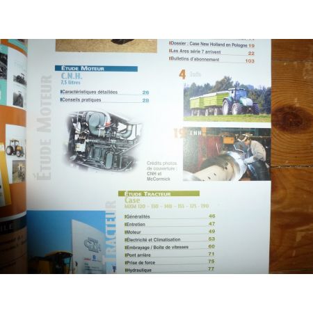 MXM 120 à 190 Revue Technique Agricole Case Axial