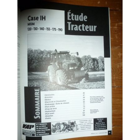 MXM 120 à 190 Revue Technique Agricole Case Axial