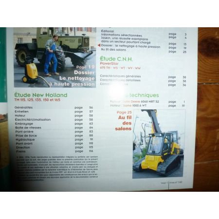 TM115 à 165 Revue Technique Agricole New Holland