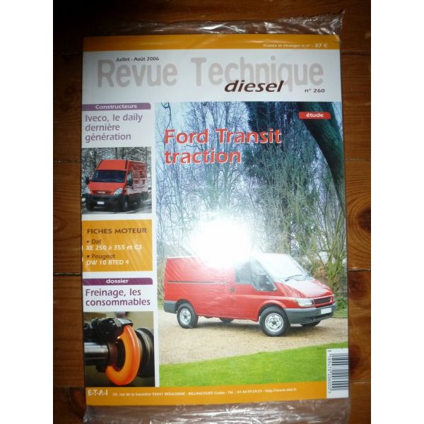 Transit Traction 2.0L Revue Technique Ford