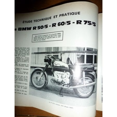 125 L LT R50 R60 R75 Revue Technique moto Bmw Motobecane