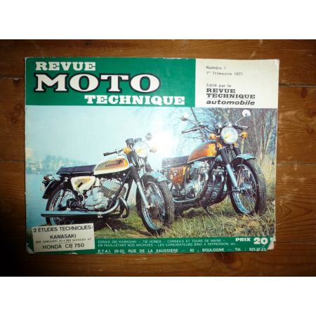 Samourai Avenger CB750 Revue Technique moto Honda Kawasaki