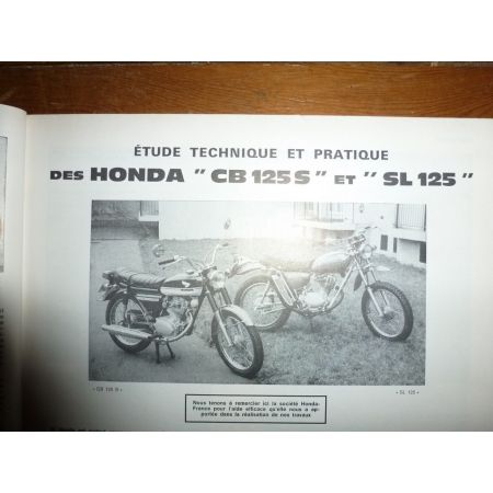 CB125 T500 GT500 Revue Technique moto Honda Suzuki