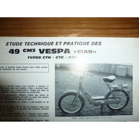 CIAO CB250 350 Revue Technique moto Honda Piaggio Vespa