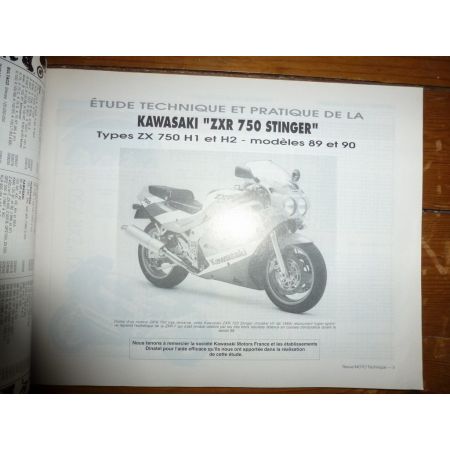 ZXR750 Revue Technique moto Kawasaki