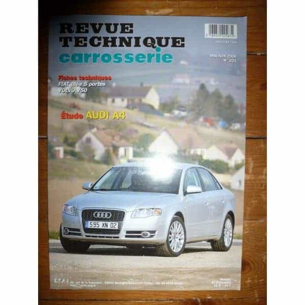 A4 04- Revue Technique Carrosserie Audi