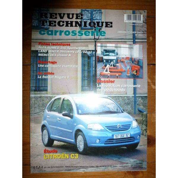 C3 Revue Technique Carrosserie Citroen