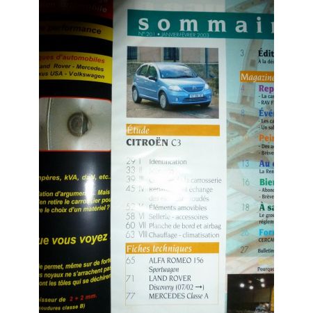 C3 Revue Technique Carrosserie Citroen