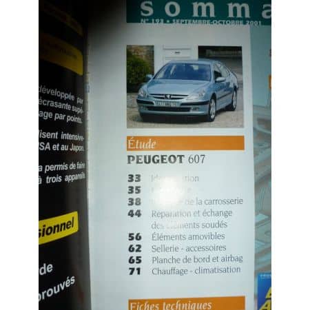 607 Revue Technique Carrosserie Peugeot