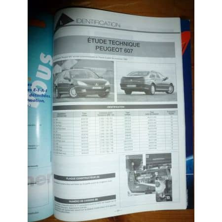 607 Revue Technique Carrosserie Peugeot
