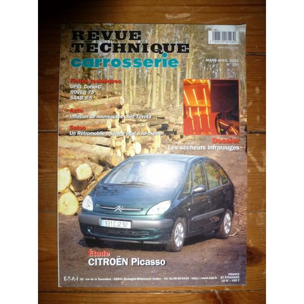 Picasso Revue Technique Carrosserie Citroen