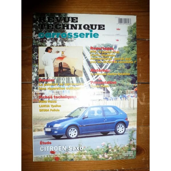 Saxo Revue Technique Carrosserie Citroen