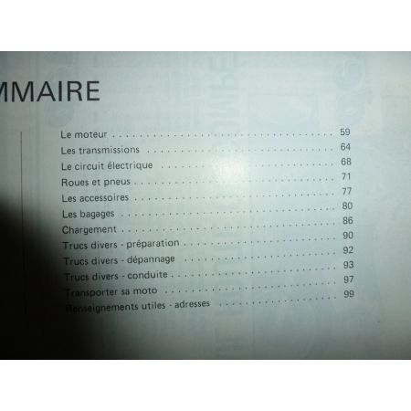 Prepa Raids Revue Technique moto