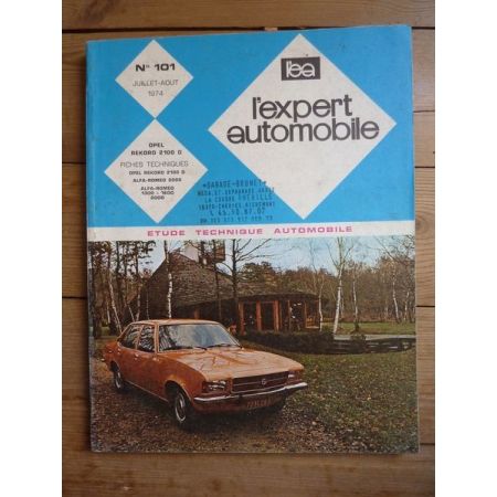 REKORD 2100D Revue Technique Opel