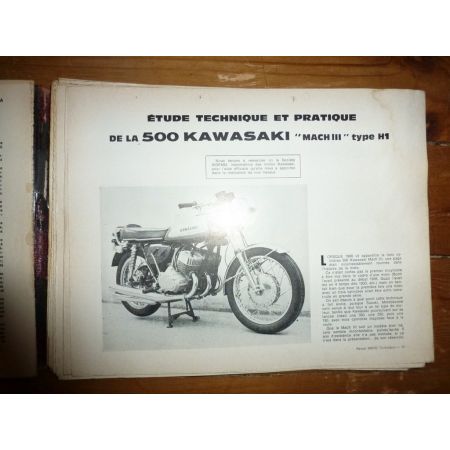 250YDS 350YR5 500H1 Revue Technique moto Kawasaki Yamaha