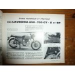 CB125 650 750 Revue Technique moto Honda Laverda
