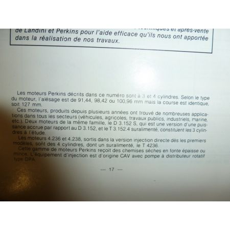 5860 à 9880 Revue Technique Agricole Landini