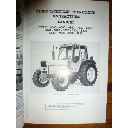 5860 à 9880 Revue Technique Agricole Landini