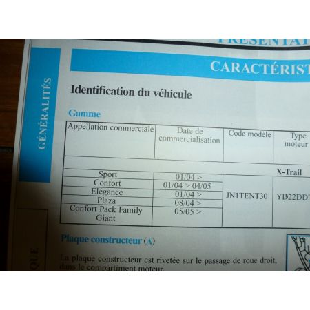 Xtrail 04- Revue Technique Nissan