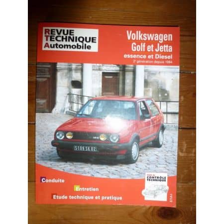 Golf Jetta 84- Revue Technique Volkswagen