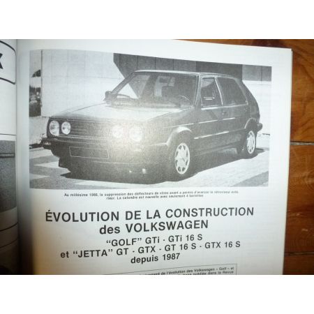 Golf Jetta 84- Revue Technique Volkswagen
