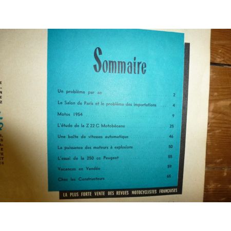 Z22C Revue Technique moto Motobecane