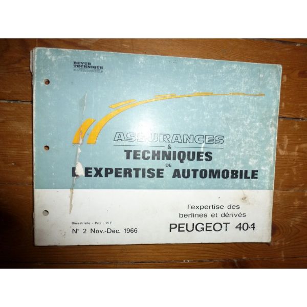 404 Revue Auto Expertise Peugeot