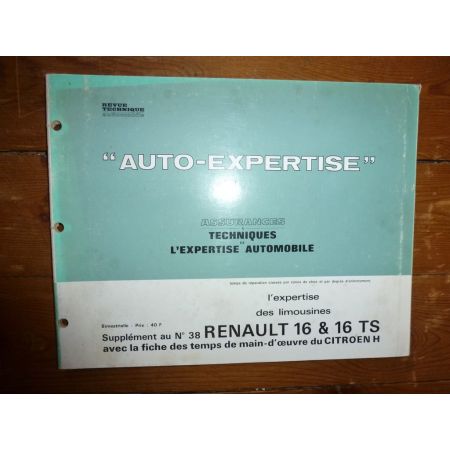 R16 TS Revue Auto Expertise Renault