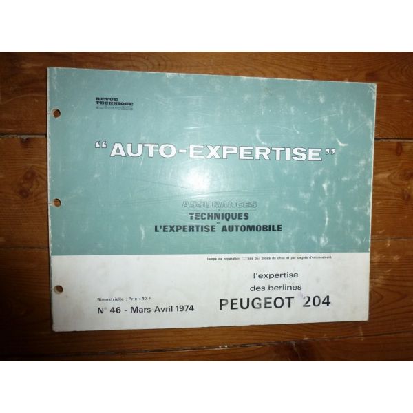 204 Revue Auto Expertise Peugeot