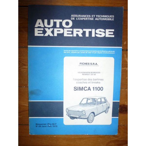 1100 Revue Auto Expertise Talbot Simca