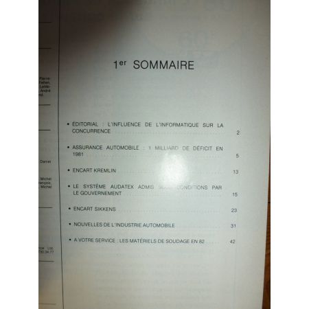 505 Revue Auto Expertise Peugeot