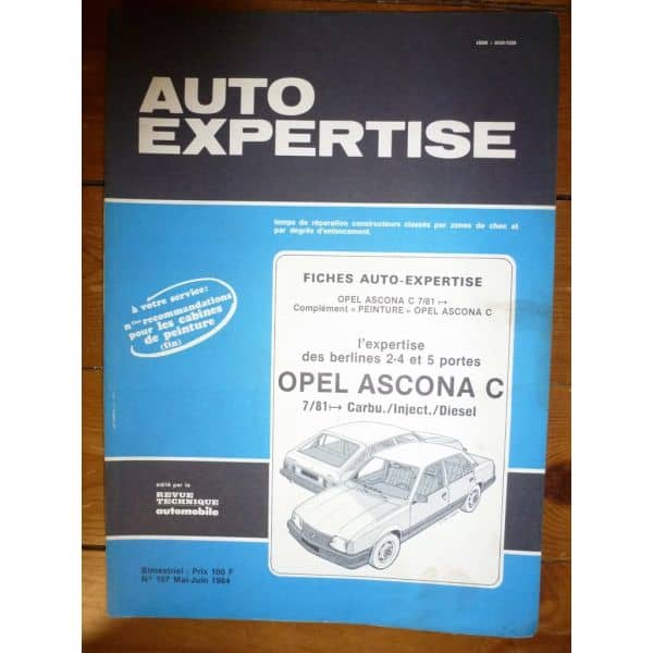 Ascona 81- Revue Auto Expertise Opel