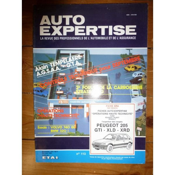 205 GTI XLD XRD Revue Auto Expertise Peugeot