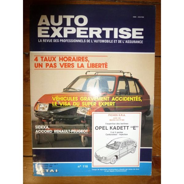 Kadett E Revue Auto Expertise Opel