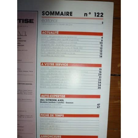 Axel Revue Auto Expertise Citroen