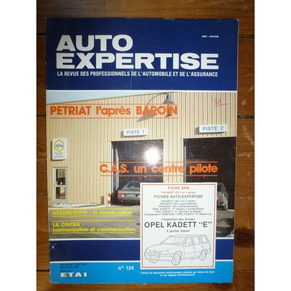 Kadett E Break Revue Auto Expertise Opel