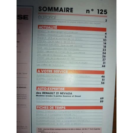 R21 Nevada Revue Auto Expertise Renault