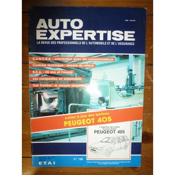 405 Bk Revue Auto Expertise Peugeot
