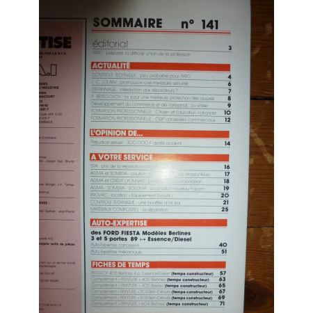 Fiesta 89- Revue Auto Expertise Ford