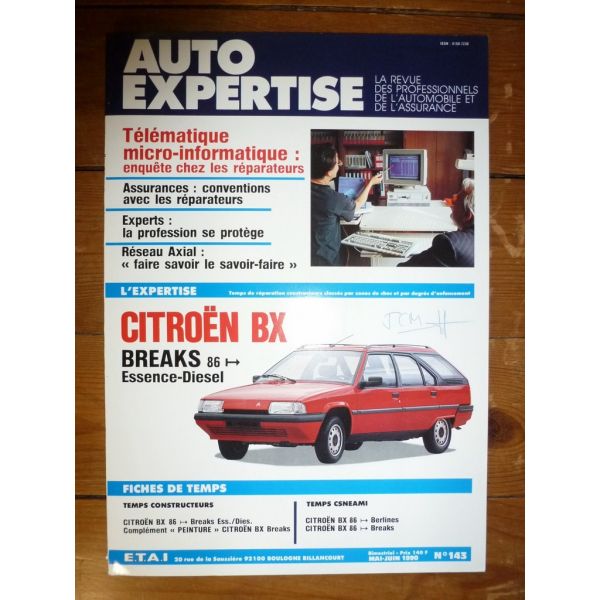 BX Bk 86- Revue Auto Expertise Citroen
