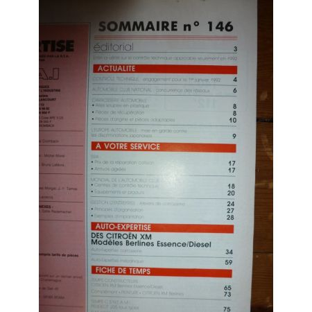 XM Revue Auto Expertise Citroen