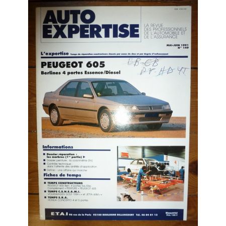 605 berl Revue Auto Expertise Peugeot