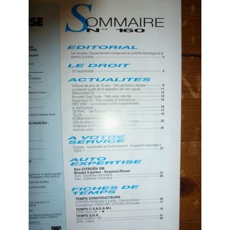 XM Bk Revue Auto Expertise Citroen