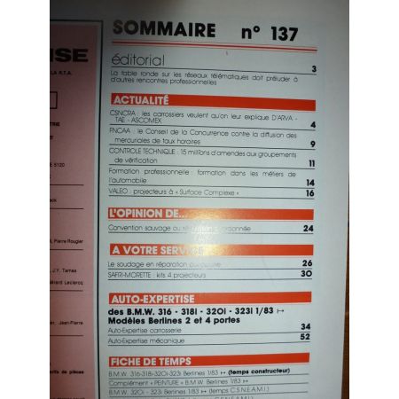 Série 3 83- Revue Auto Expertise Bmw
