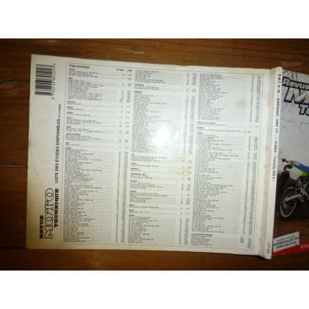 transalp KMX125 Revue Technique moto Honda Kawasaki