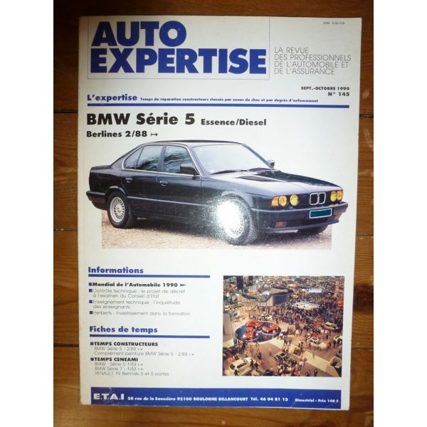 Série 5 88- Revue Auto Expertise Bmw