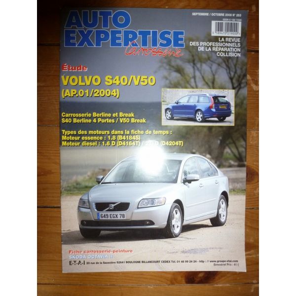 S40 V50 04- Revue Auto Expertise Volvo